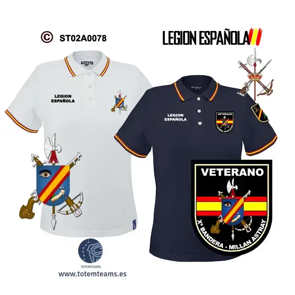 Polo Xª Bandera José Millan-Astray Legión Española