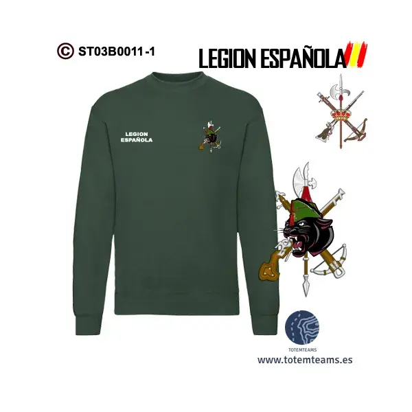 Sudadera-clásica A mí la Legión Española - Imagen 3
