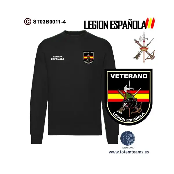 Sudadera-clásica A mí la Legión Española - Imagen 4